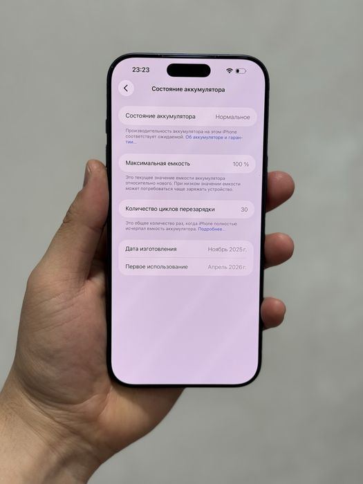 iPhone 17 Pro Max / 256Gb / 100% / новый