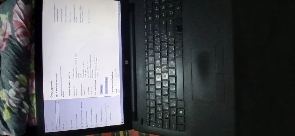 Noutbook hp windows 10pro