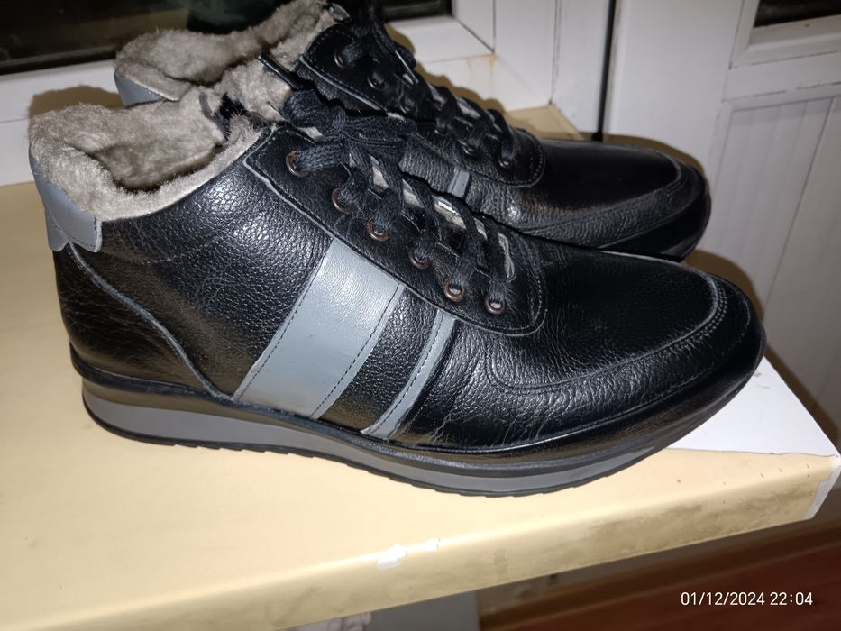 Зимние полуботинки