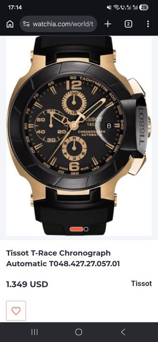 Tissot T-Race Chronograph Automatic