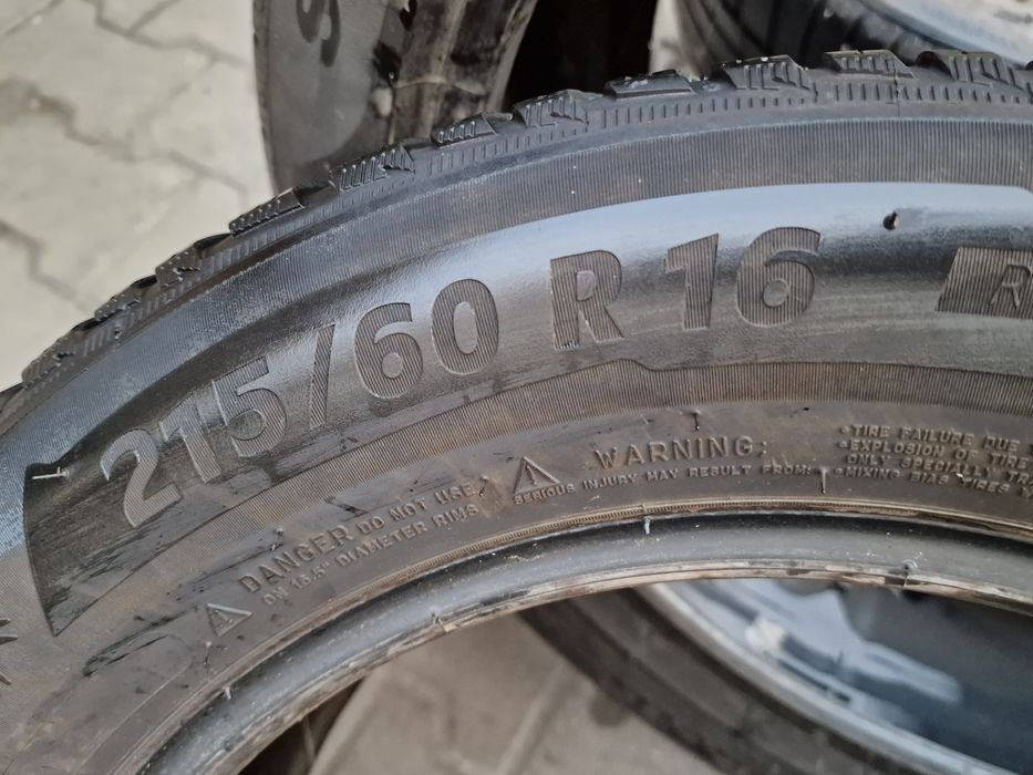 215 60 16 Michelin 4бр.