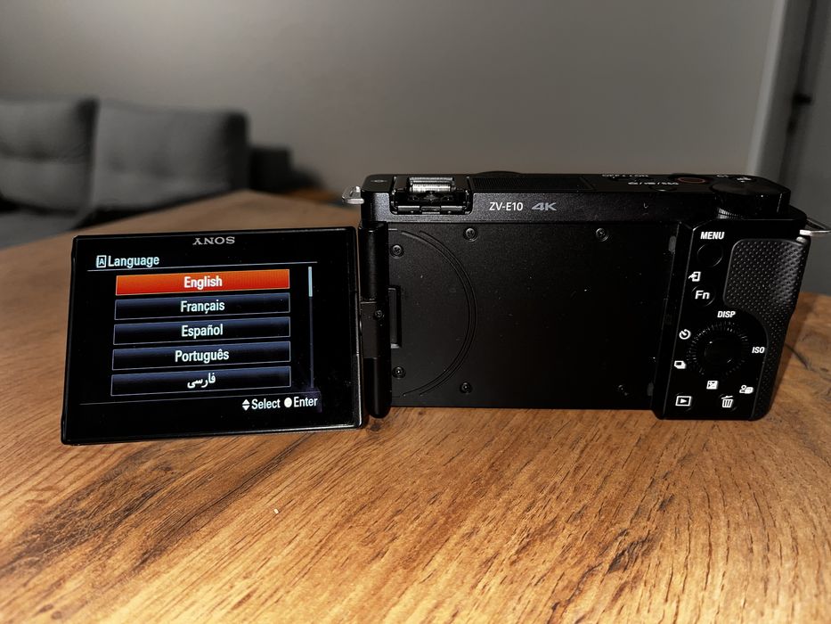 Sony ZV-E10 с объективом Sigma 16mm