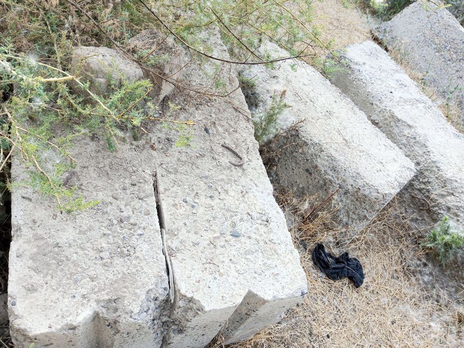 Blok beton xullas fundamentga ishlatilmagan
