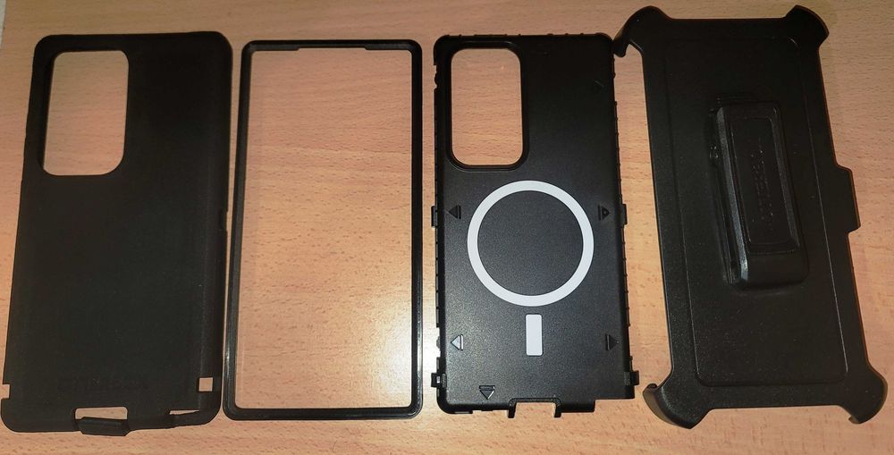Оригинален удароустойчив каучуков  калъф Otterbox за Samsung S25 ULTRA черен