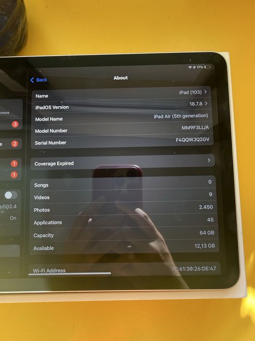 Ipad Air 5th gen 11 inch