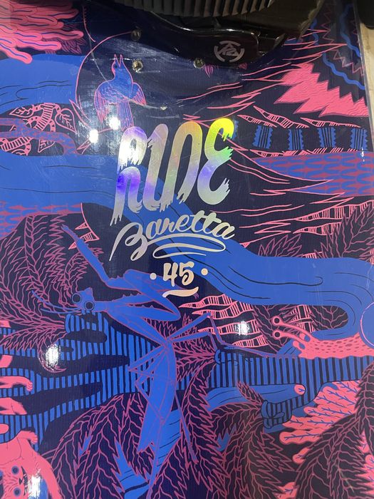 Сноуборд с ботинками