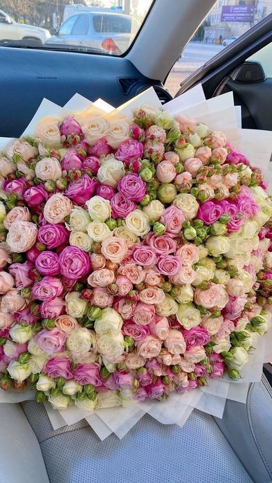 Кустовые розы в наличии