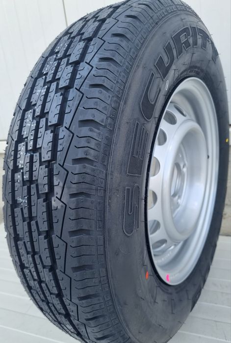 Roata 185 R14C, 102S, Anvelopa Security pe Janta 5.5Jx14 în 5 prezoane