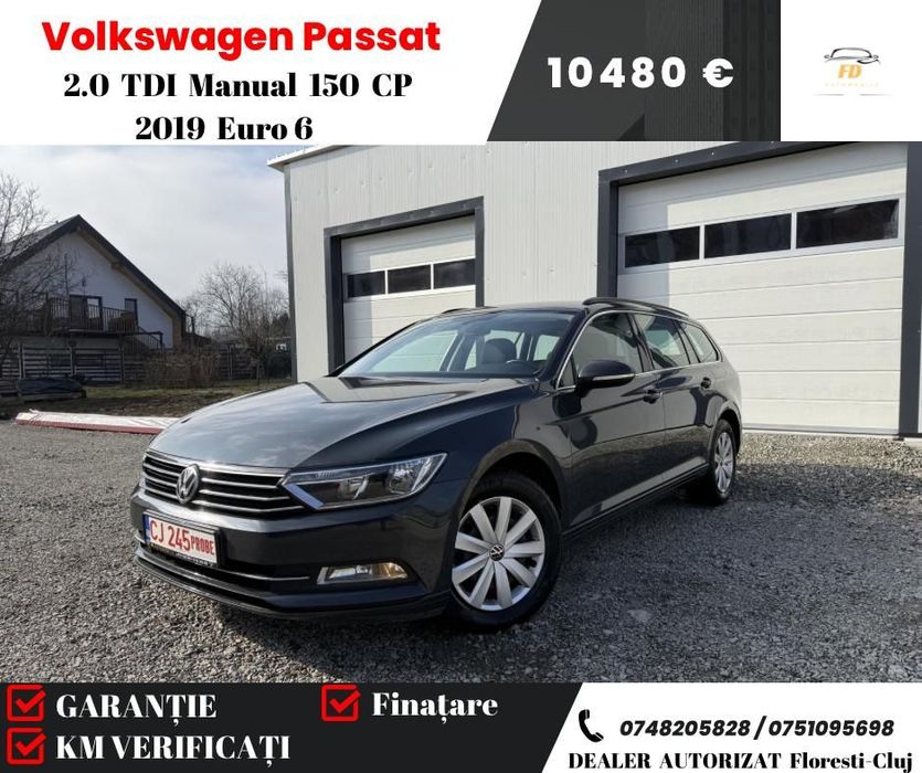 Volkswagen Passat Volkswagen Passat 2.0 TDI BlueMotion  Comfortline RAR Efectuat