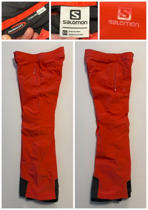 Pantaloni SALOMON (XS dama) Primalof Ski Snowboard zapada munte burton