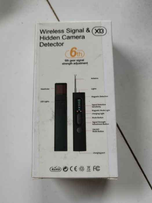 Детектор за откриване на скрити камери, GPS проследяващи устройства