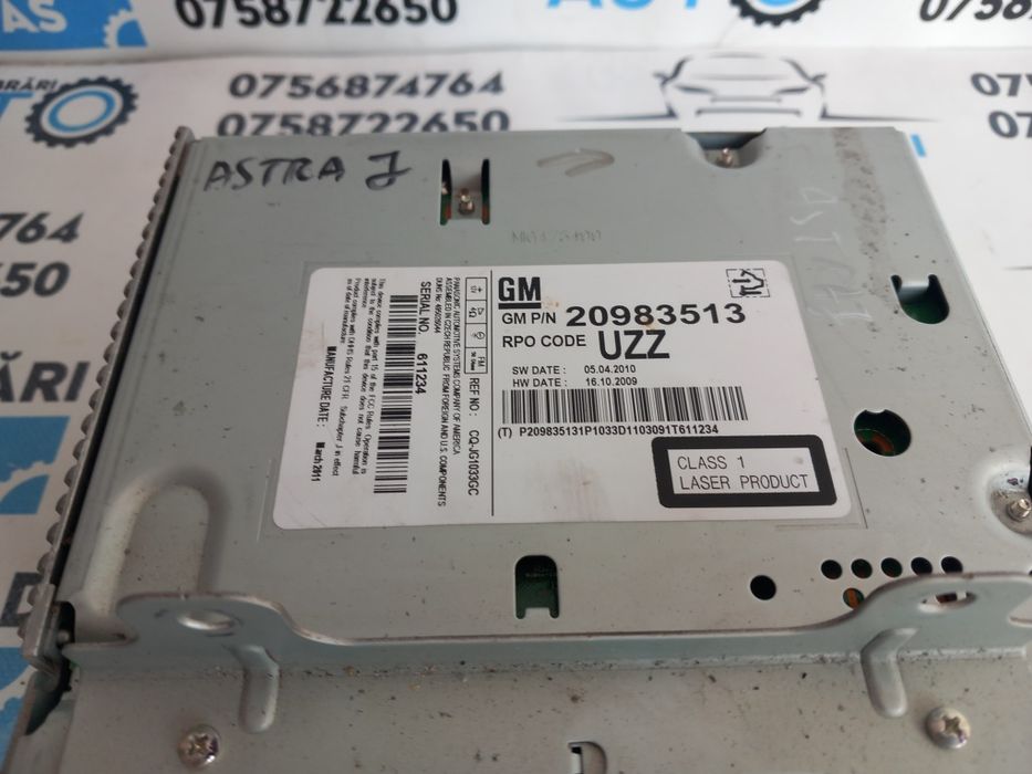 Navigatie Opel Astra J
