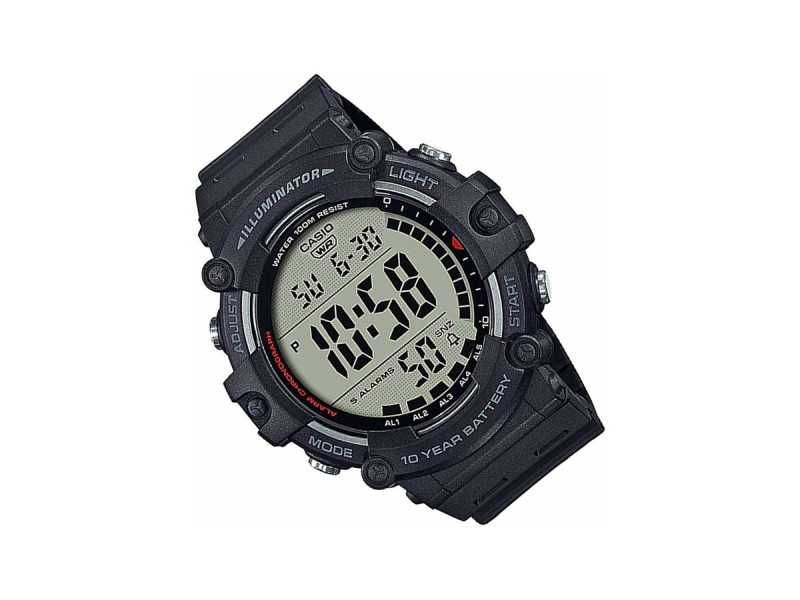 *ХИТ* Часовник CASIO ILLUMINATOR AE1500WH Живот на батерията 10 години