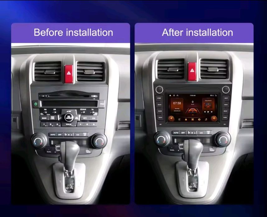 Honda CR-V мултимедия Android GPS навигация Carplay