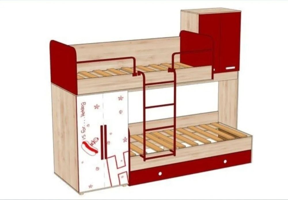 Кровать "Алфавит"
