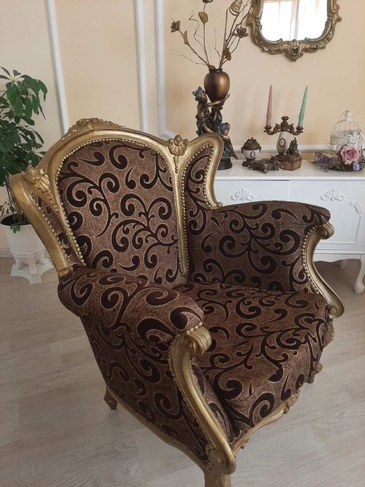 старинна  Барокова холова гарнитура внос отЕвропа