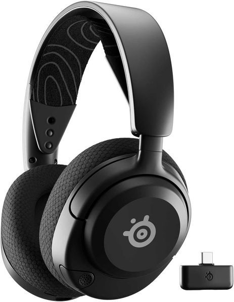 Нови Безжични Геймърски Слушалки SteelSeries Arctis Nova 5 Black, 61670, с Микрофон, 2 години Гаранция