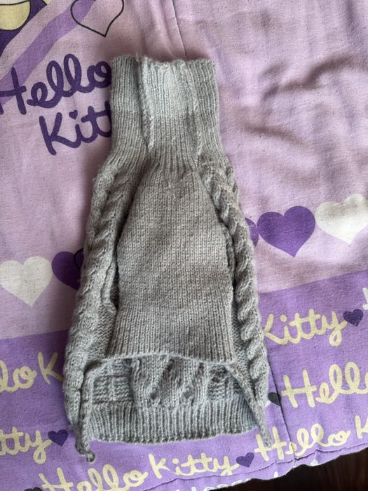 Сива кучешка дрешка