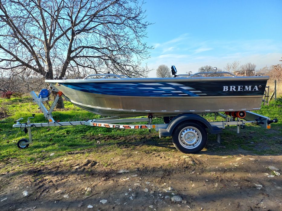 Brema aluminum boat 370V.