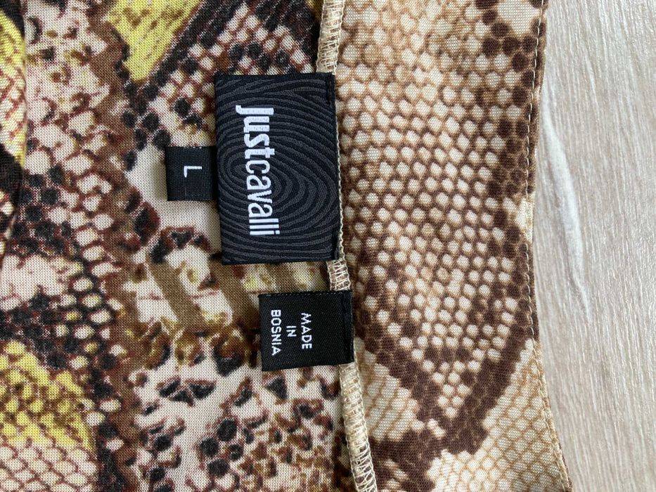 Just Cavalli женска елегантна рокля размер L