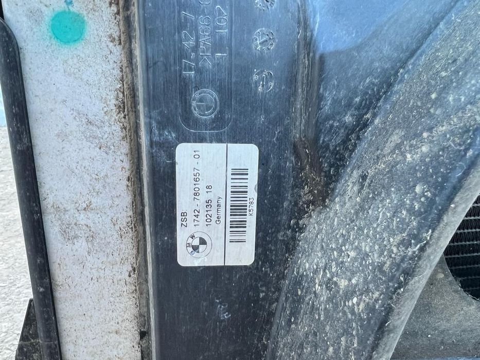 Radiator 7561712 atv 7801002 e60 electroventilator clima intercooler