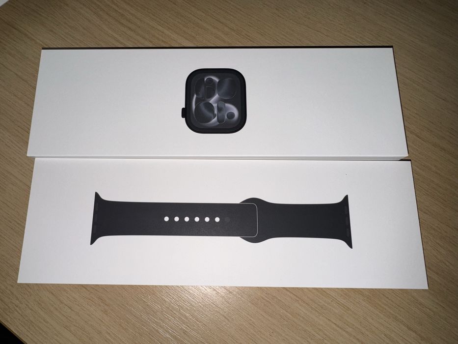 Нов Apple watch 11 GPS 46mm неразпечатан с гаранция