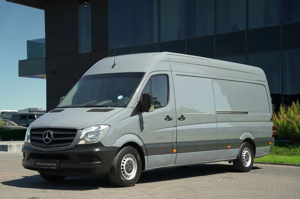 Mercedes-Benz SPRINTER 314 CDI / NEGRU / AUTOMATĂ / 3 LOCURI / 2017