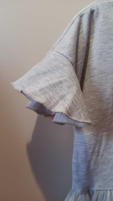 Детска рокля с тюл, за 8-10 год. дете