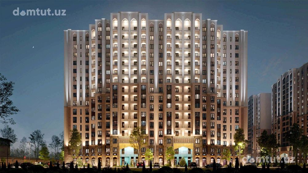 !LUX Новостройка от Golden house.  ЖК «OZ MAKON» 2-комнатная