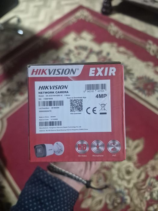 Продам камеры видеонаблюдения hikvision