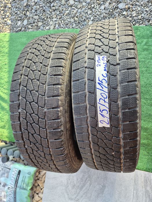 Vând cauciucuri 215/70/15 C M+S 2 buc //Firestone// imp Germania