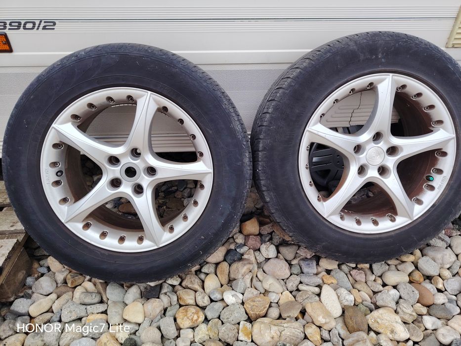 Jante aliaj 5x114,3  R17 Toyota Nissan  + anvelope  225/65R17