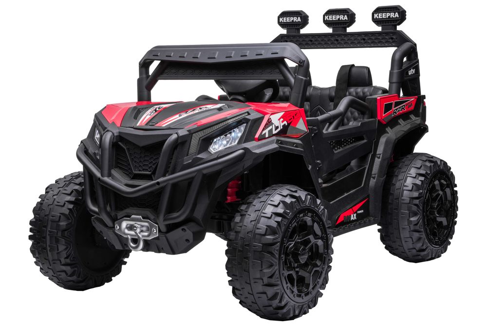 Buggy electric pentru copii Autokids UTV TURBO 4x4 120W HC301 Rosu