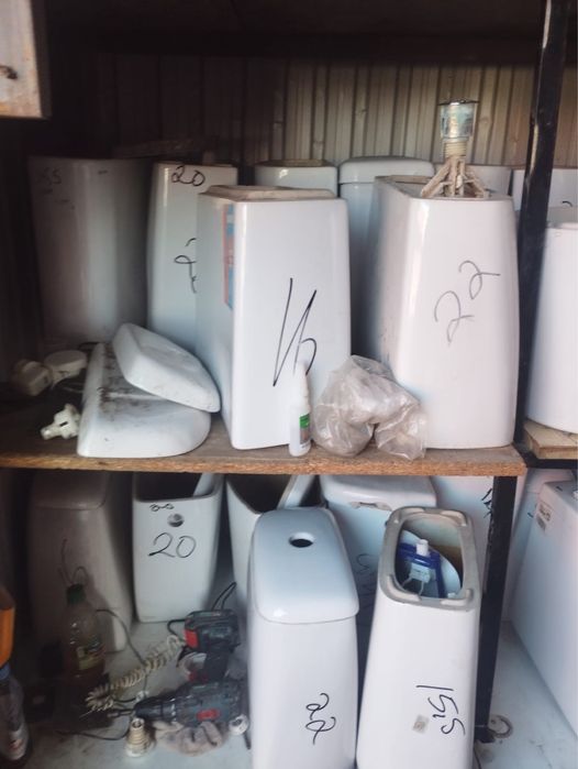 унитаза и бочки цены разные