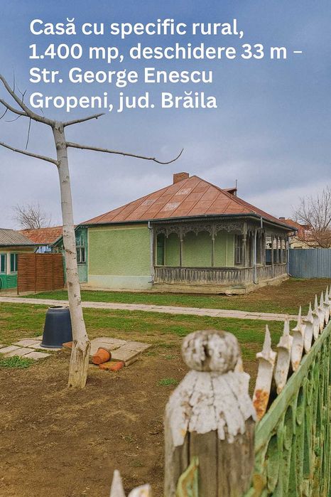 Casă cu arhitectură tradițională - Gropeni
