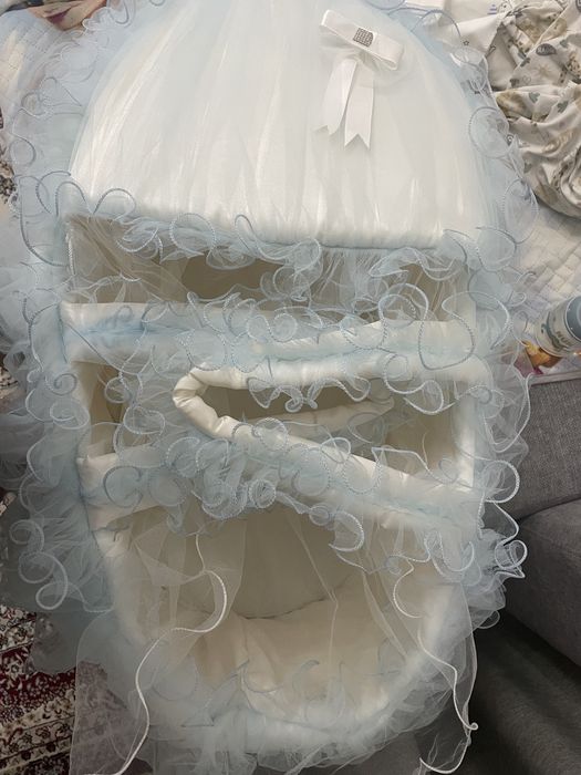 Продам кокон корзину для выписки малыша