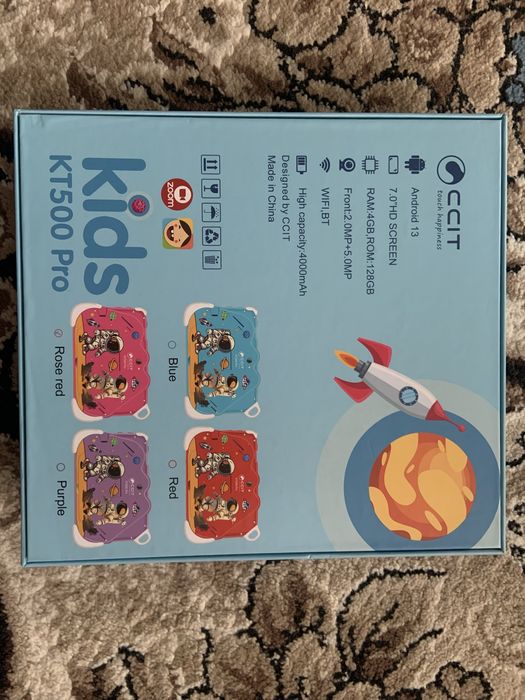 Планшет для детей kids KT500 Pro