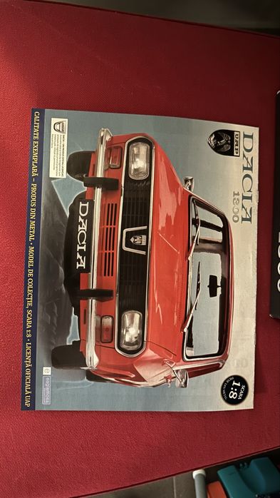 Macheta Dacia 1300 scara 1:8 colecte completa