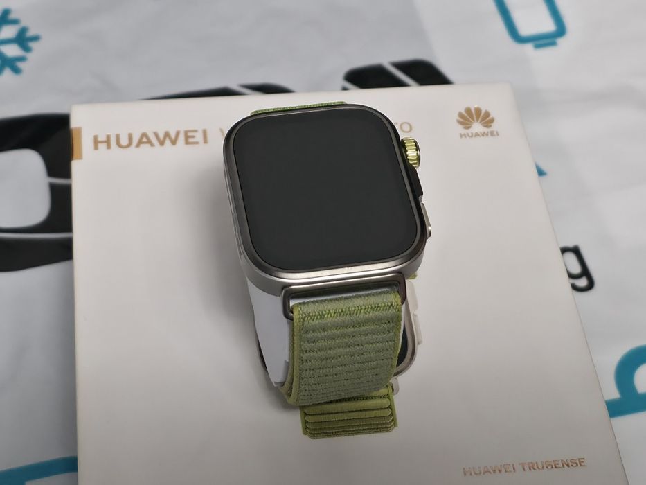 КАТО НОВ Huawei watch FIT 4 Pro BT Зора Гаранция 2027 Green / Зелен