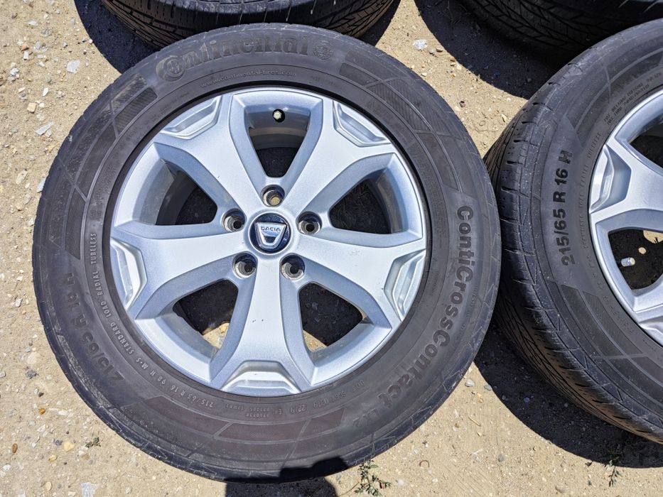 Jante Originale din Aluminiu de Dacia Duster OEM pe 16"