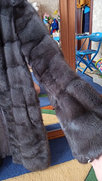 Шуба норковая, размер 42