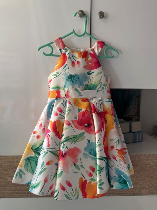 Много красива флорална рокля Abel and Lula! Като нова! Размер 5 г. 110