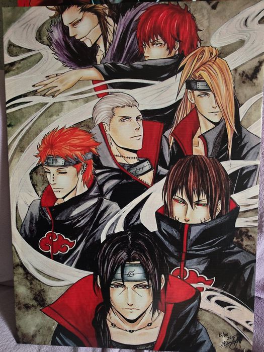 Аниме.Картина на подрамнике.