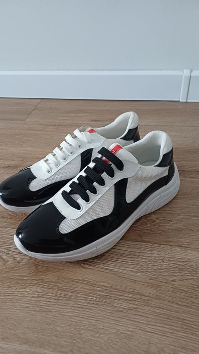 Prada cups кроссовки