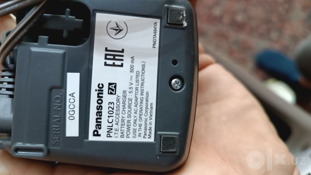 Радио телефон с двумя трубками Panasonic