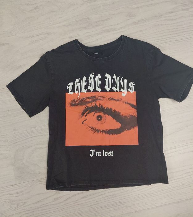 Tricou negru - Brand Cropp- Marimea S