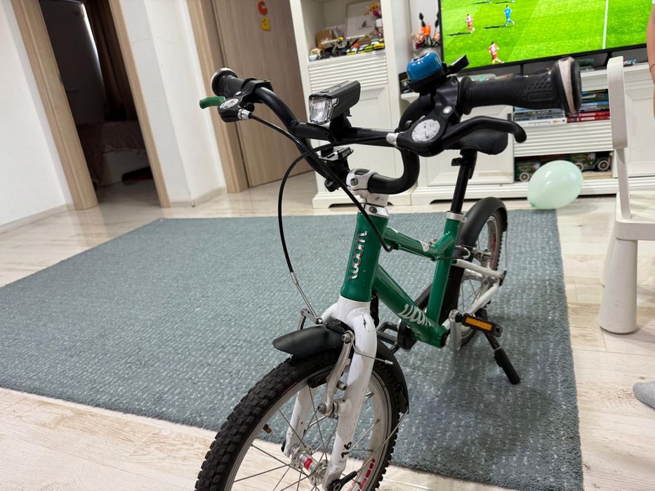 Bicicleta woom 3 verde