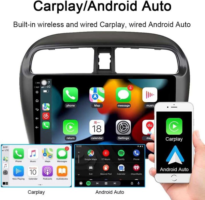 Мултимедия Mitsubishi Mirage Attrage Space Star Dodge Attitude Android