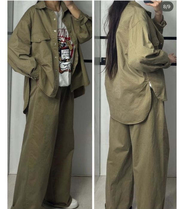 Продаются костюм двойки оверсайз