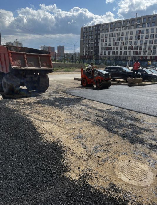 Укладка асфальта